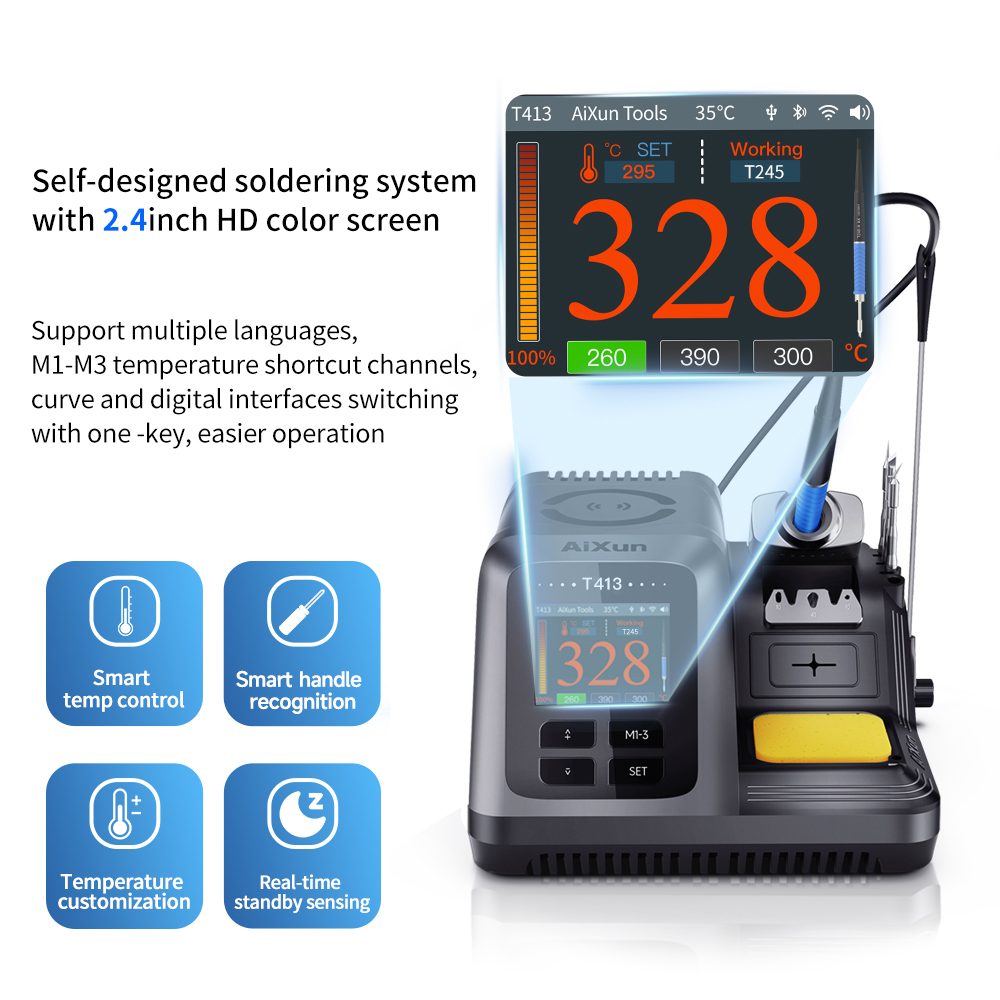 T413 All-in-one Intelligent Soldering Station