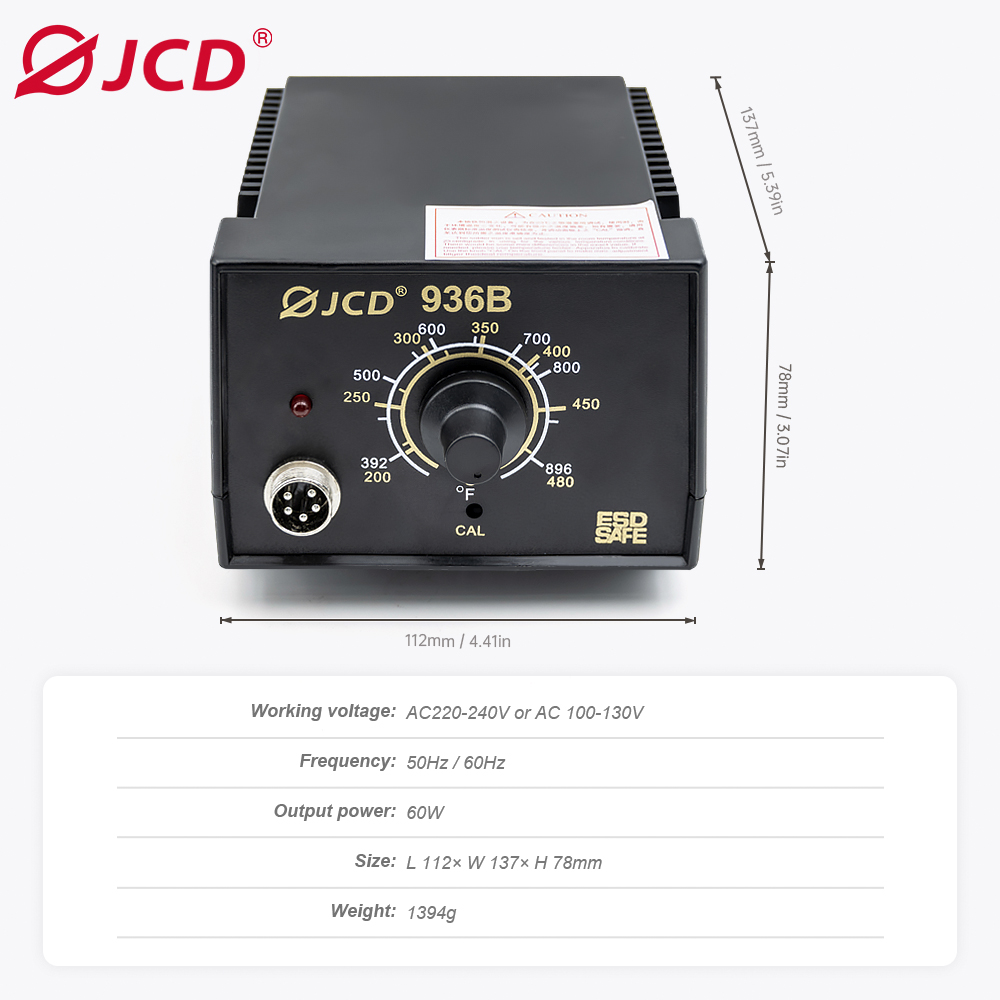 936B Soldering station 6974865226704/6974865226711/6974865228272