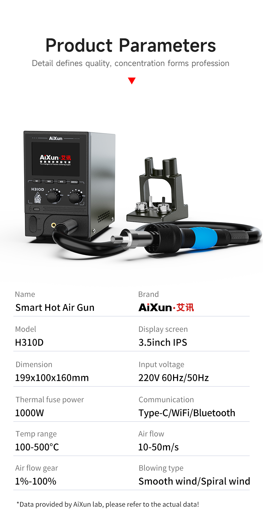 H310D heat gun