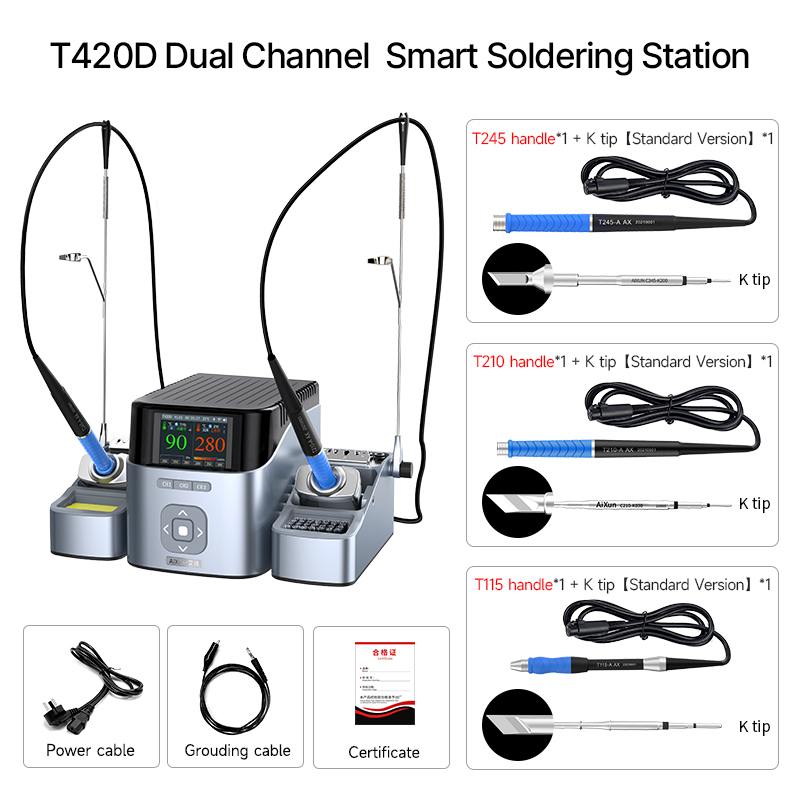 T420DWIFI version smart soldering station