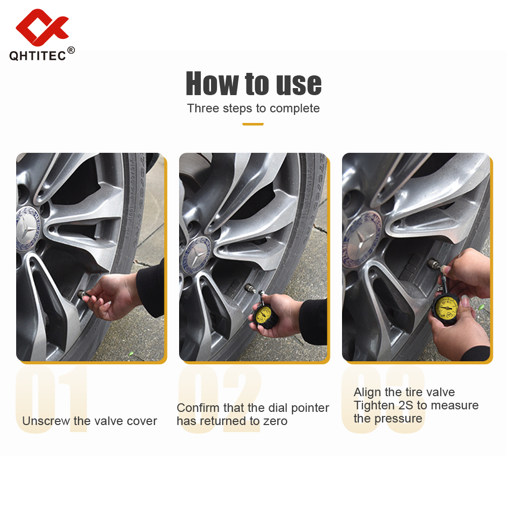 DP-702 High-precision tire pressure gauge   6974865226384