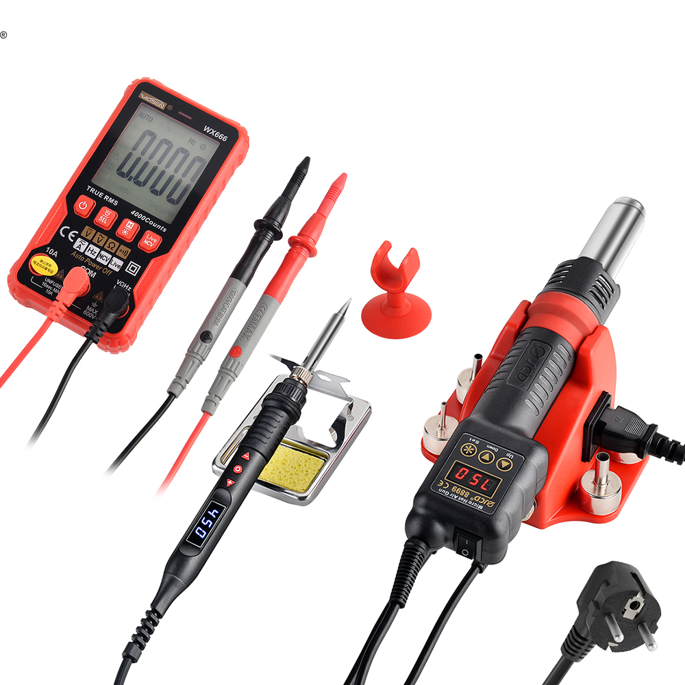 8899-4-EU Hot air gun two in one 6974865203163