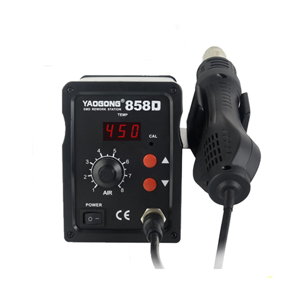 Fan type hot air soldering station 858D( Black） 6974865216446