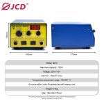 881D soldering station hot air gun 6974865209585