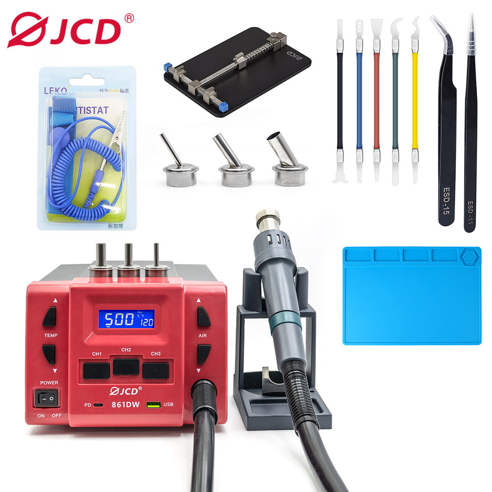 861DW-10TK Hot air soldering station 6974865234686/6974865234693
