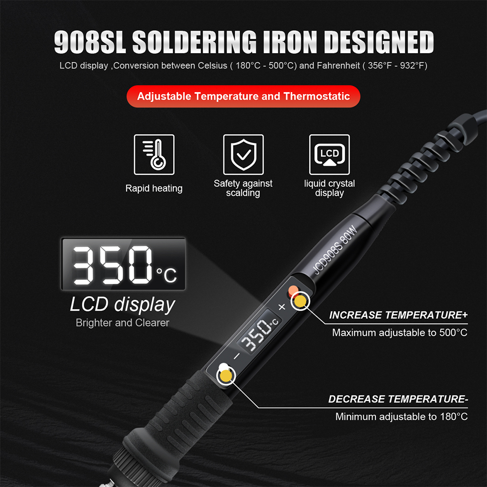 908SL-B soldering iron 6974865225769/6974865225776/6974865235232