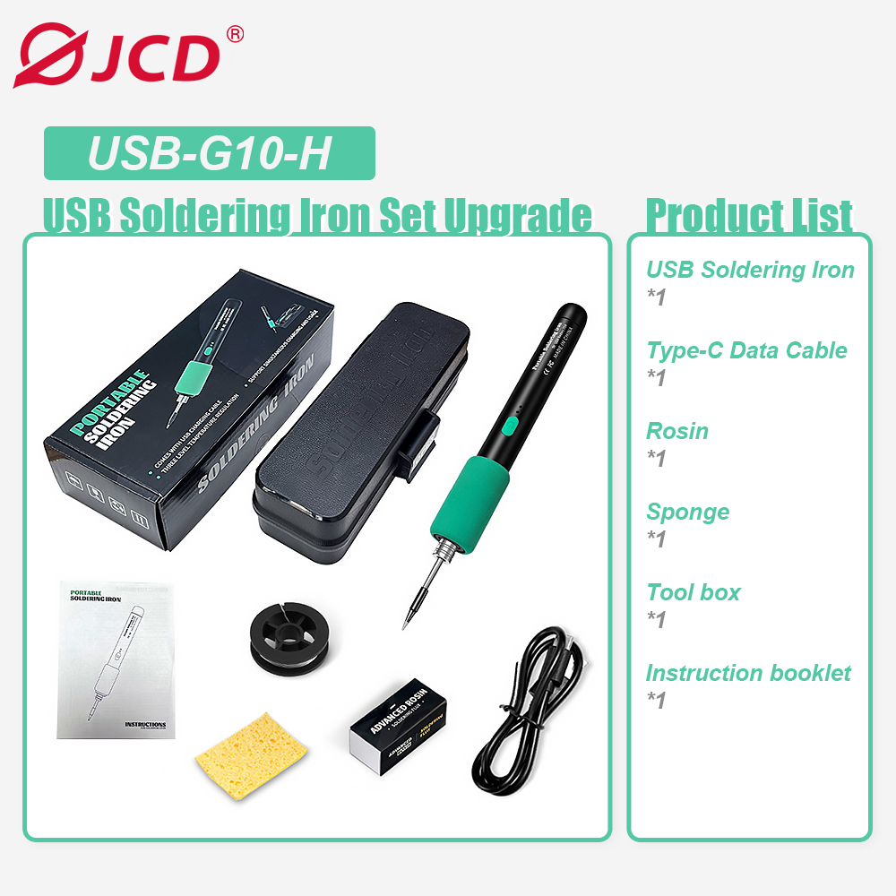 USB-G10 USB Soldering iron set 6974865235935/6974865235942