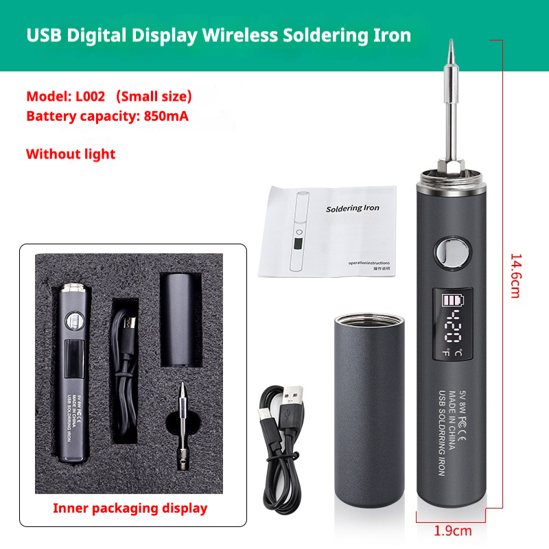 L001/L002 USB Digital display soldering iron 6974865239896/6974865239902
