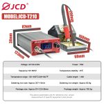 JCD-T210 Soldering station 6974865234099/6974865234105/6974865234112