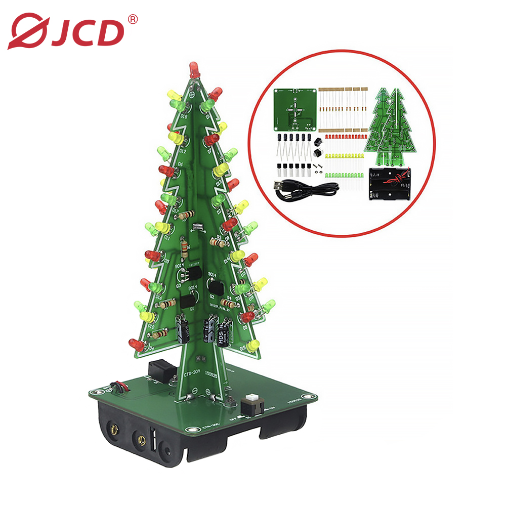 ECT-DIY-3C-2TK Tricolor DIY Christmas Tree6974865232088/6974865232149