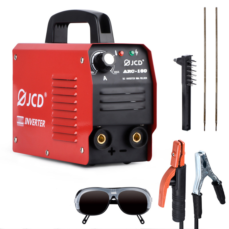 Electric welding machine 220V household small JCD-160A-1 DC dual voltage portable handheld all-copper mini fully automatic welding machine 6974865203545