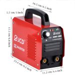 Electric welding machine 220V household small JCD-160A-1 DC dual voltage portable handheld all-copper mini fully automatic welding machine 6974865203545