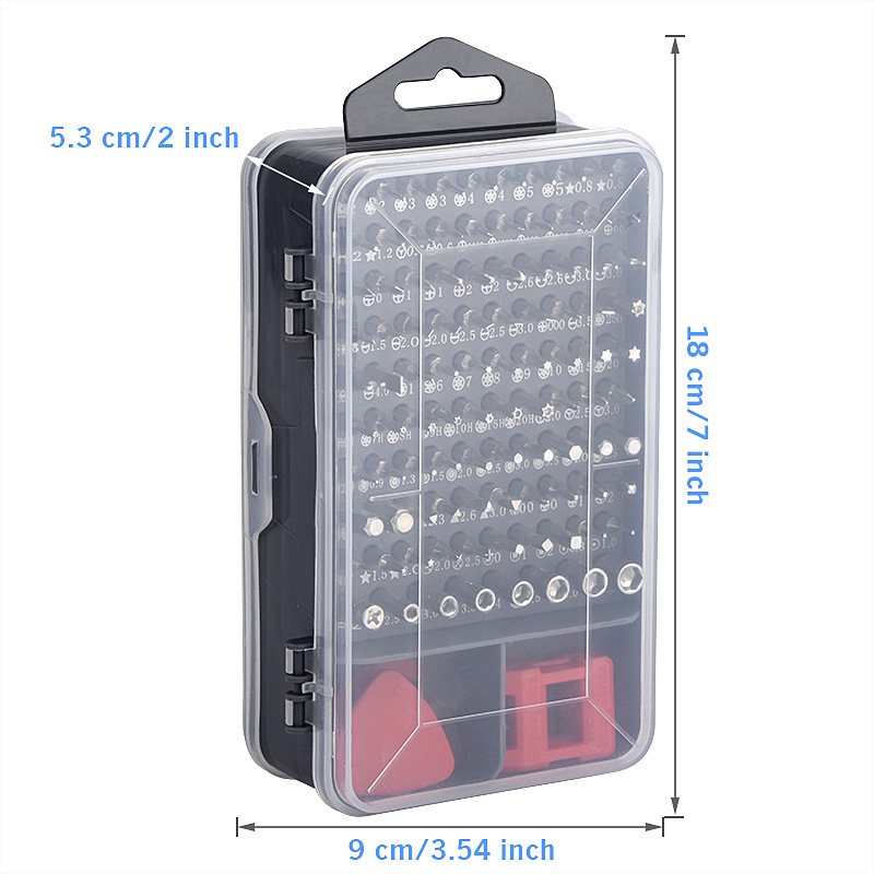 THSD-101 115-in-1 Screwdriver Set – Multi-functional Manual Screwdriver Set for Disassembly, Assembly, and Repair 6974865210055