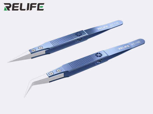 RT-11E/15E Precision titanium alloy ceramic tweezers