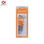 AN-91-109-B 9-piece set of extended ball-end Allen wrenches with steel balls (extended version)