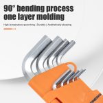 AN-91-109-B 9-piece set of extended ball-end Allen wrenches with steel balls (extended version)