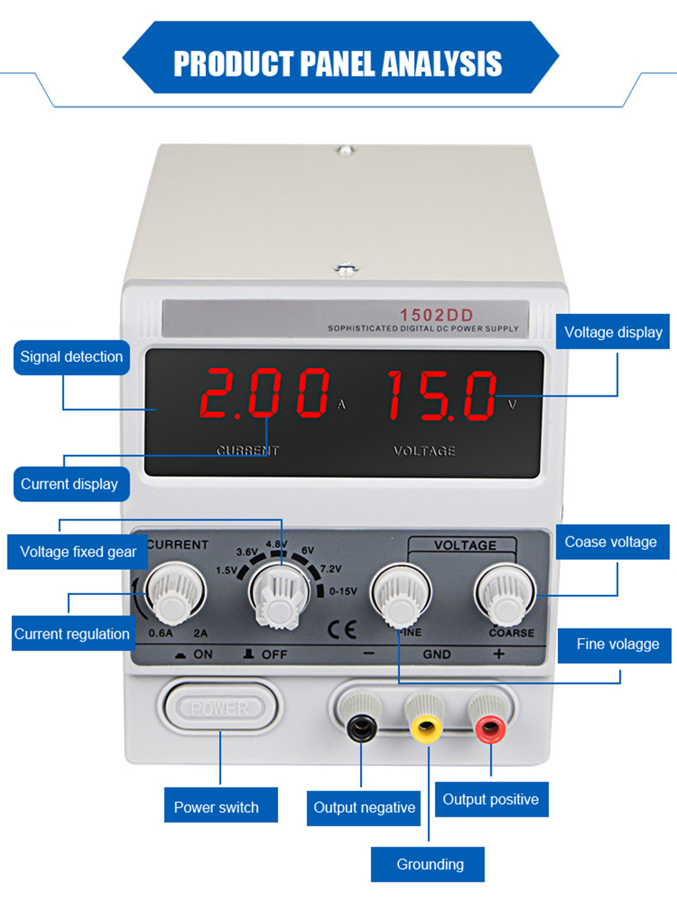 1502DD-EU DC regulated power supply 6974865220962