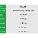 RL-079A Silicone High-Strength Suction Cup