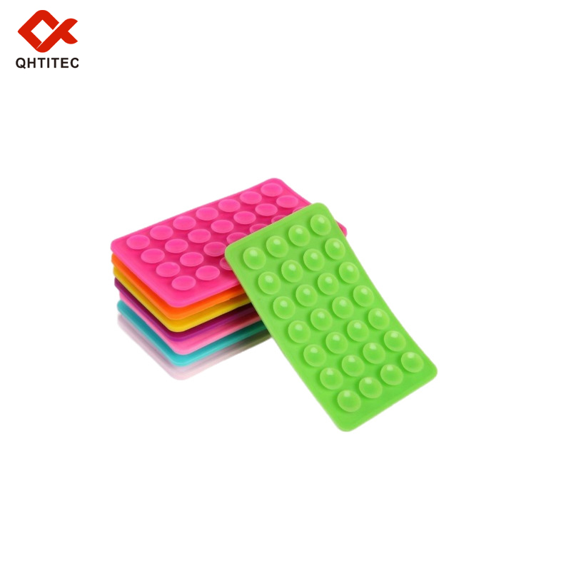 Double-sided silicone suction cup for mobile phones