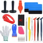 ZYQ25062517-1set  Cross-border car window tinting tool kit, window film installation tools, color change film, edge trimming, film applicator, squeegee combination.