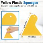 ZYQ25062522-4set Car wrapping edge finishing tools, gap application scraper, color change paint protection film tool set