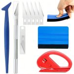 ZYQ2506255-4 set   Car window tinting tools, sun film wrench, color change squeegee, and squeegee combination set – a best-selling cross-border e-commerce set.