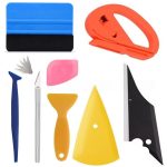 ZYQ2506259-7set  Car window tinting tool kit, special tools for applying car window tinting film, hard rubber scraper tool, cross-border kit