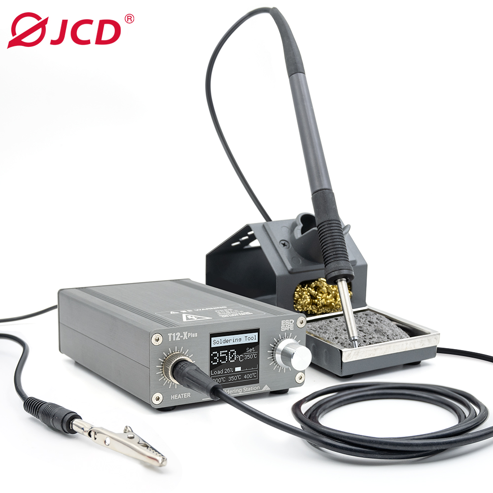 75W T12-X Electronic Soldering Iron Solder Platform OSS T12X Plus Station for Phone BGA Rework Tools Intelligent