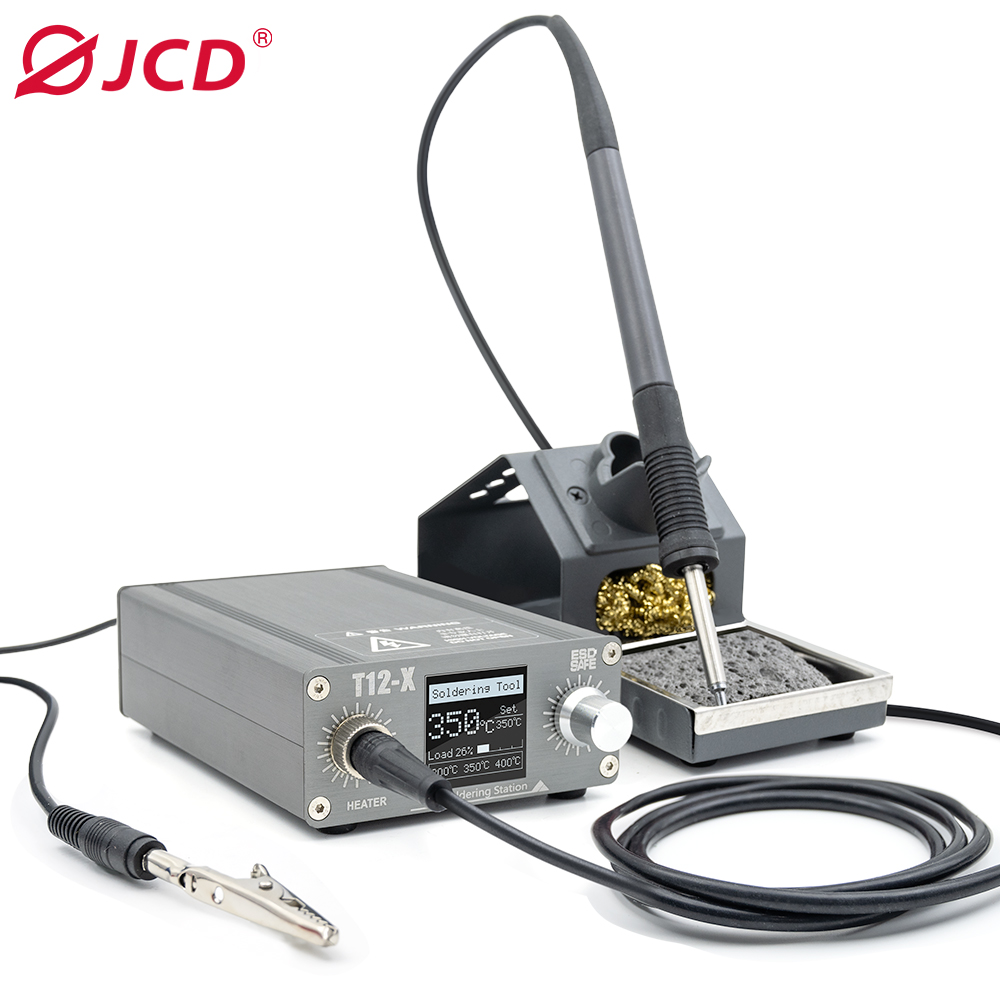 75W T12-X Electronic Soldering Iron Solder Platform OSS T12X Plus Station for Phone BGA Rework Tools Intelligent